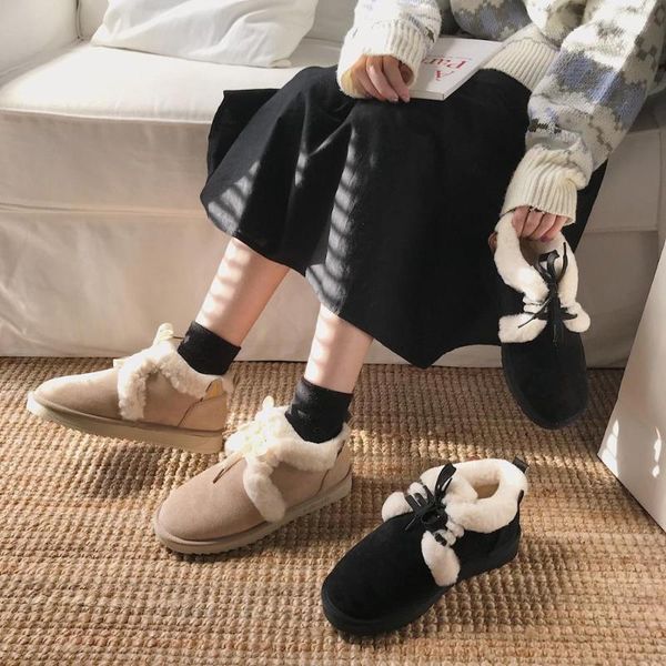 boots 2021 sweet women wool suede ankle girl cat short bowknot velvet snow casual shoes woman est flats platform, Black
boots 2021 sweet women wool suede ankle girl cat short bowknot velvet snow casual shoes woman est flats platform, Black