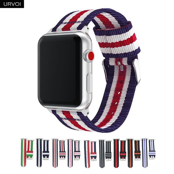 watch bands urvoi nylon band series 3 2 1 durable woven strap comfortable breathable feel with adapters 38 42mm, Black;brown
watch bands urvoi nylon band series 3 2 1 durable woven strap comfortable breathable feel with adapters 38 42mm, Black;brown