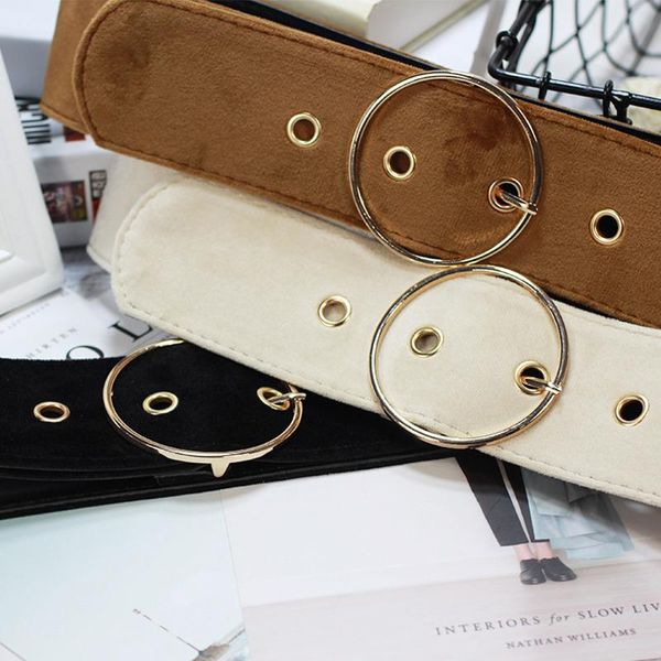 wide waistband round square metal pin buckle decorative casual fashion smooth more style women's cummerbund retro velvet belt belts, Black;brown
wide waistband round square metal pin buckle decorative casual fashion smooth more style women's cummerbund retro velvet belt belts, Black;brown