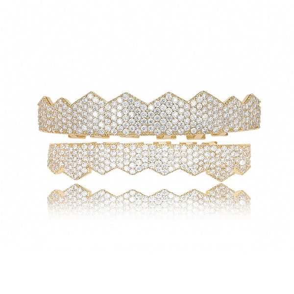 new full zircon teeth grillz & bottom 18k gold silvery color grills dental mouth hip hop fashion jewelry rapper jewelry v5fhs 281 q2, Black
new full zircon teeth grillz & bottom 18k gold silvery color grills dental mouth hip hop fashion jewelry rapper jewelry v5fhs 281 q2, Black