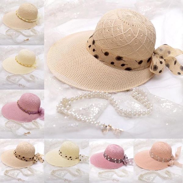 summer big wide brim sunhat fashion lady straw ribbon panama casual beach flat protection hat bow su g6p2 hats, Blue;gray
summer big wide brim sunhat fashion lady straw ribbon panama casual beach flat protection hat bow su g6p2 hats, Blue;gray