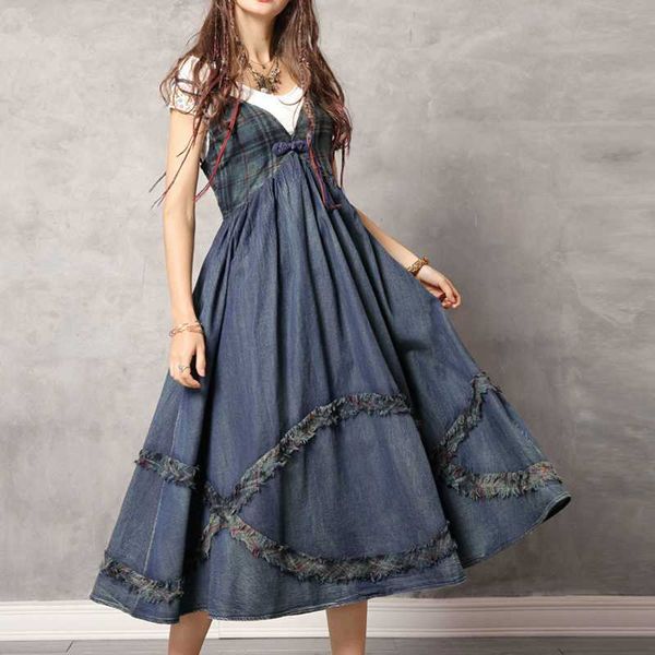plaid patchwork camisole dresses for women vintage elegant silm waist temperament office lady vestidos summer 210525, Black;gray
plaid patchwork camisole dresses for women vintage elegant silm waist temperament office lady vestidos summer 210525, Black;gray