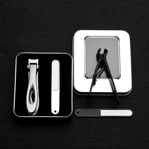 2pcs stainless steel large opening nail clipper nail clippers scissors set - silver
2pcs stainless steel large opening nail clipper nail clippers scissors set - silver