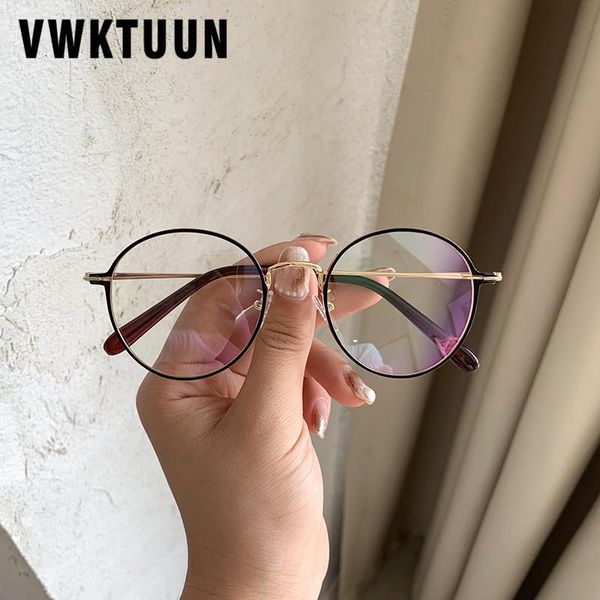 fashion sunglasses frames vwktuun metal glasses round eyeglasses frame women men optical prescription myopia students clear fake, Black
fashion sunglasses frames vwktuun metal glasses round eyeglasses frame women men optical prescription myopia students clear fake, Black