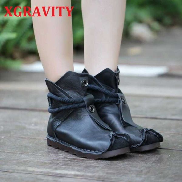 xgravity new genuine leather short boots original autumn winter ethnic women boots warm ladies boots fish toe footwear s123 210429, Black
xgravity new genuine leather short boots original autumn winter ethnic women boots warm ladies boots fish toe footwear s123 210429, Black