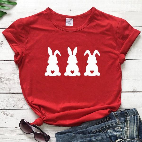women's t-shirt three bunnies easter cute women happy day gift tshirt funny 90s short sleeve graphic holiday tee shirt femme, White
women's t-shirt three bunnies easter cute women happy day gift tshirt funny 90s short sleeve graphic holiday tee shirt femme, White
