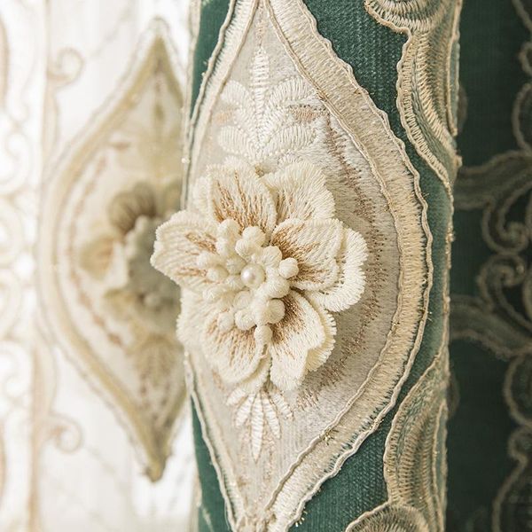 green european elegant blackout curtains 3d flower embroidery design curtain tulle for living room bedroom purple #4 & drapes
green european elegant blackout curtains 3d flower embroidery design curtain tulle for living room bedroom purple #4 & drapes