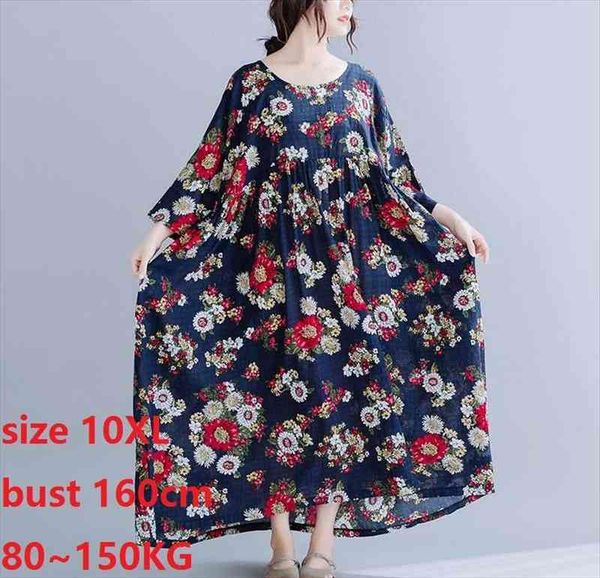 women floral dress plus size 10xl 80-150kg short sleeve long summer dress ladies casual large elegant vintage summer dresses, Black;gray
women floral dress plus size 10xl 80-150kg short sleeve long summer dress ladies casual large elegant vintage summer dresses, Black;gray