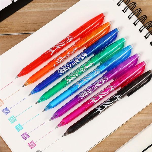 gel pens 8 pcs / colors to choose from 0.5 mm erasable pen magic simple art school office writing supplies student stationer 
gel pens 8 pcs / colors to choose from 0.5 mm erasable pen magic simple art school office writing supplies student stationer