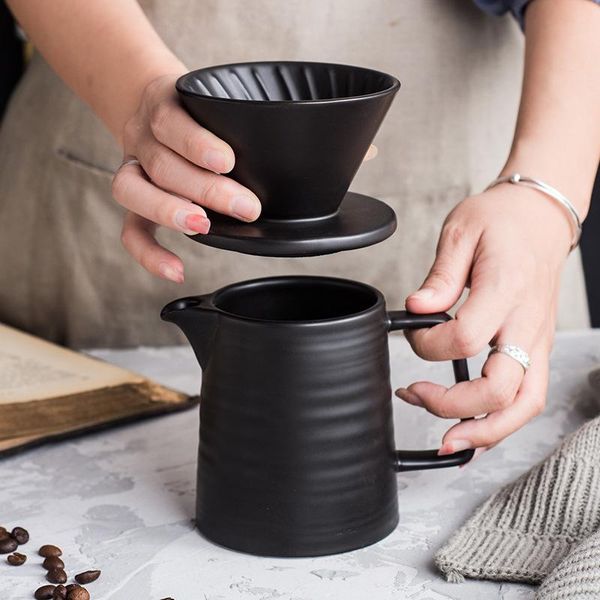 coffee filters drip filter pot ceramic dripper 1-2 cups permanent pour over maker with separate stand for filte 500ml
coffee filters drip filter pot ceramic dripper 1-2 cups permanent pour over maker with separate stand for filte 500ml