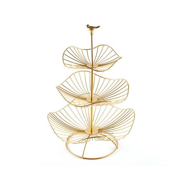 dishes & plates household 3 tier fruit plate countermetal candy tray stand dessert storage basket kitchen decor
dishes & plates household 3 tier fruit plate countermetal candy tray stand dessert storage basket kitchen decor