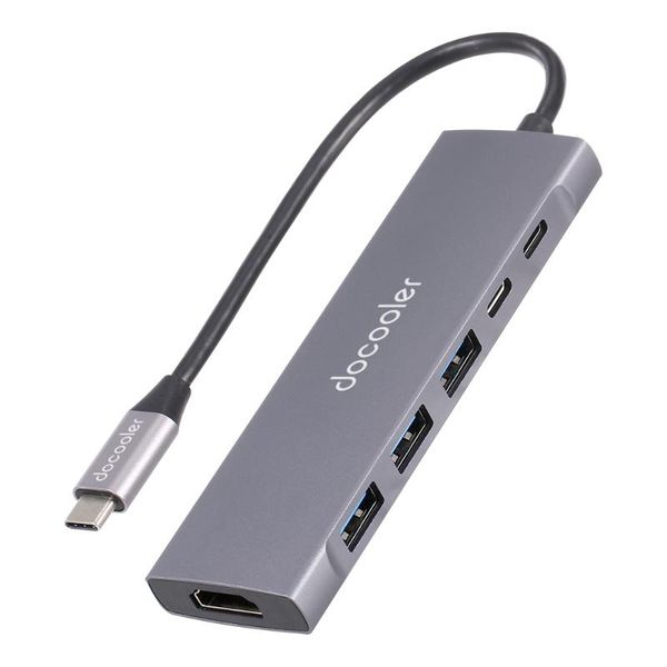 hubs docooler 6-in-1 multifunctional type-c aluminum alloy hub to usb3.0 hd converter adapter support pd charging
hubs docooler 6-in-1 multifunctional type-c aluminum alloy hub to usb3.0 hd converter adapter support pd charging