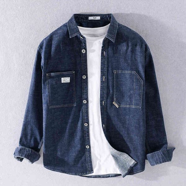 men's t-shirts autumn italy style brand cotton denim casual trendy shirts for men fashion solid thicking shirt mens camisa b4pl, White;black
men's t-shirts autumn italy style brand cotton denim casual trendy shirts for men fashion solid thicking shirt mens camisa b4pl, White;black