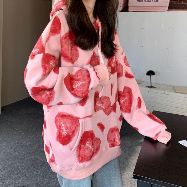 women's hoodies & sweatshirts autumn cute hoodie 2021 full-print love printed hooded sweatshirt men and women personality pullover stud, Black
women's hoodies & sweatshirts autumn cute hoodie 2021 full-print love printed hooded sweatshirt men and women personality pullover stud, Black