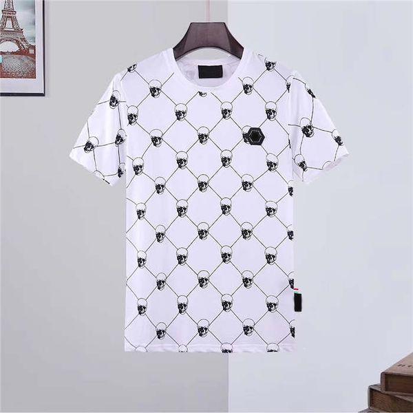 men's t-shirts new summer 3d print more skull short sleeve tshirt phillip plain casual breathable funny men clothes, White;black
men's t-shirts new summer 3d print more skull short sleeve tshirt phillip plain casual breathable funny men clothes, White;black