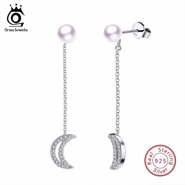 solid 925 silver women earrings cultured pearl with moon long earring fine jewelry wedding party accessories se63 dangle & chandelier
solid 925 silver women earrings cultured pearl with moon long earring fine jewelry wedding party accessories se63 dangle & chandelier