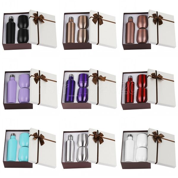 12oz 3pcs/set gift wine tumbler set stainless steel double wall insulated with one 500ml bottle two wine tumbler
12oz 3pcs/set gift wine tumbler set stainless steel double wall insulated with one 500ml bottle two wine tumbler