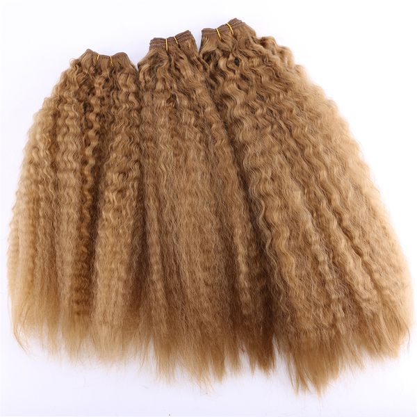 golden kinky straight hair bundles 16-20 inch 3 pieces/pack 210 gram synthetic weave hair extensions for women, Black
golden kinky straight hair bundles 16-20 inch 3 pieces/pack 210 gram synthetic weave hair extensions for women, Black