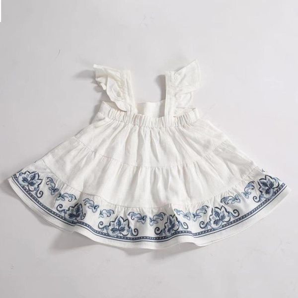 girl's dresses linen boho dress for girls clothes summer ruffles lace sleeveless kids beach clothing children, Red;yellow
girl's dresses linen boho dress for girls clothes summer ruffles lace sleeveless kids beach clothing children, Red;yellow