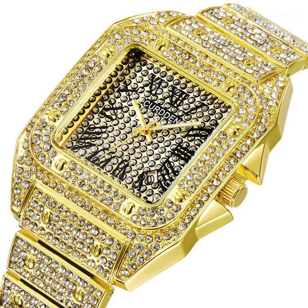 wristwatches 2021 men's watches gold luxury diamond quartz watch men clock fashion casual male relogios masculinos drop, Slivery;brown
wristwatches 2021 men's watches gold luxury diamond quartz watch men clock fashion casual male relogios masculinos drop, Slivery;brown