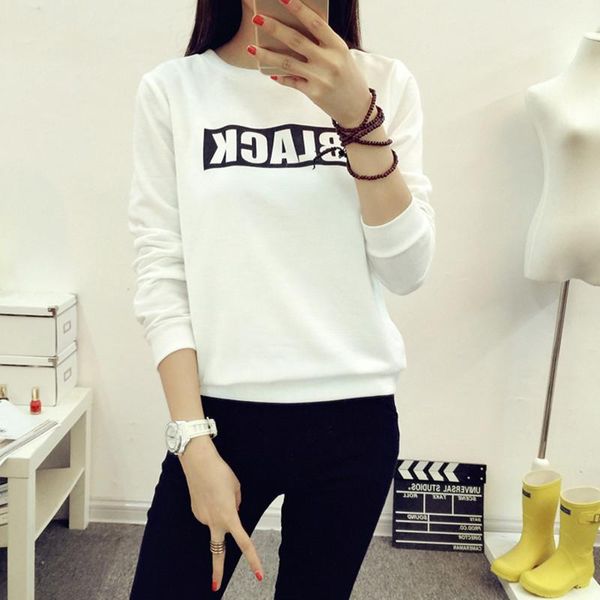 women's blouses & shirts female long-sleeved blouse shirt autumn and winter women letter student white black clothing
women's blouses & shirts female long-sleeved blouse shirt autumn and winter women letter student white black clothing