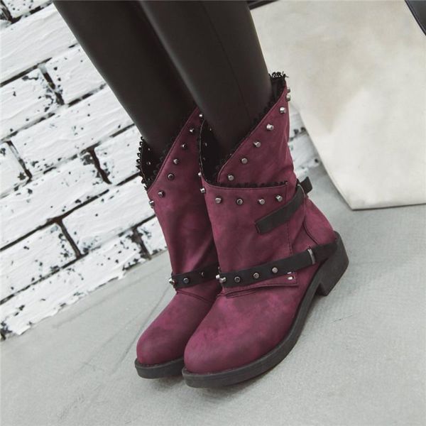 boots 2021 autumn vintae chunky low heels buckle lace studded ankle female womens shoes lare size bootie footwear, Black
boots 2021 autumn vintae chunky low heels buckle lace studded ankle female womens shoes lare size bootie footwear, Black