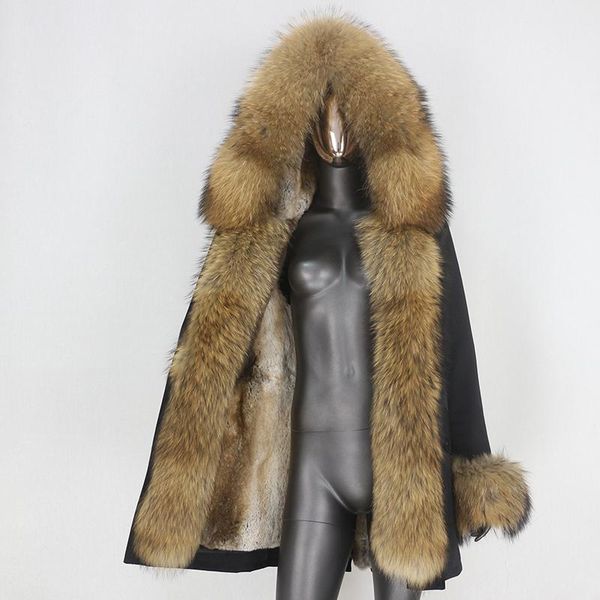 women's fur & faux bluenessfair 2021 waterproof parka natural raccoon collar hood real liner coat winter jacket women outerwear, Black
women's fur & faux bluenessfair 2021 waterproof parka natural raccoon collar hood real liner coat winter jacket women outerwear, Black
