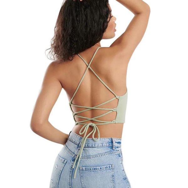 women's tanks & camis summer women fashion v-neck bandage solid knitted tank color crop strap bra, White
women's tanks & camis summer women fashion v-neck bandage solid knitted tank color crop strap bra, White