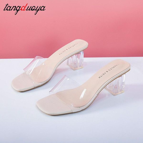 slippers crystal clear transparent female shoes middle heels comfortable summer women woman fashion cool mules slides, Black
slippers crystal clear transparent female shoes middle heels comfortable summer women woman fashion cool mules slides, Black