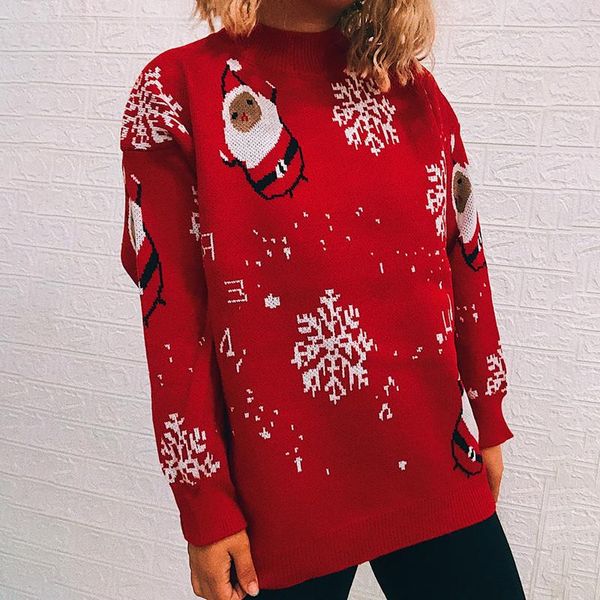 women's sweaters fashion thick red knitted sweater women autumn winter loose long sleeve turtleneck pullover ladies jumper christmas b, White;black
women's sweaters fashion thick red knitted sweater women autumn winter loose long sleeve turtleneck pullover ladies jumper christmas b, White;black