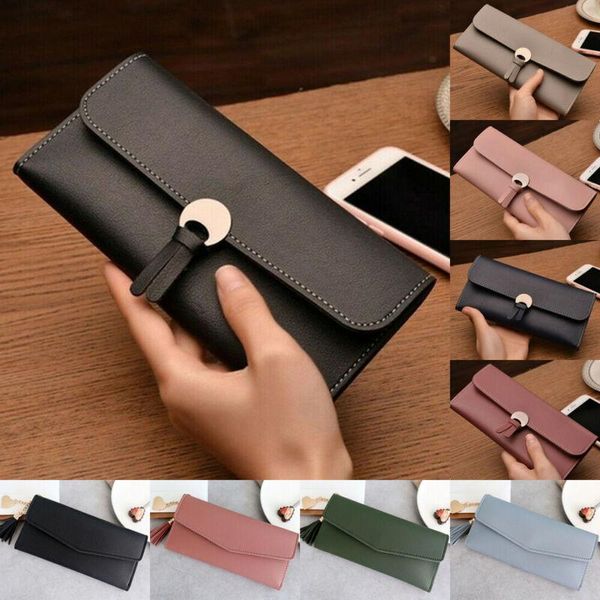 wallets women pu leather wallet purses long card holder clutch box bag phone cartera mujer, Red;black
wallets women pu leather wallet purses long card holder clutch box bag phone cartera mujer, Red;black