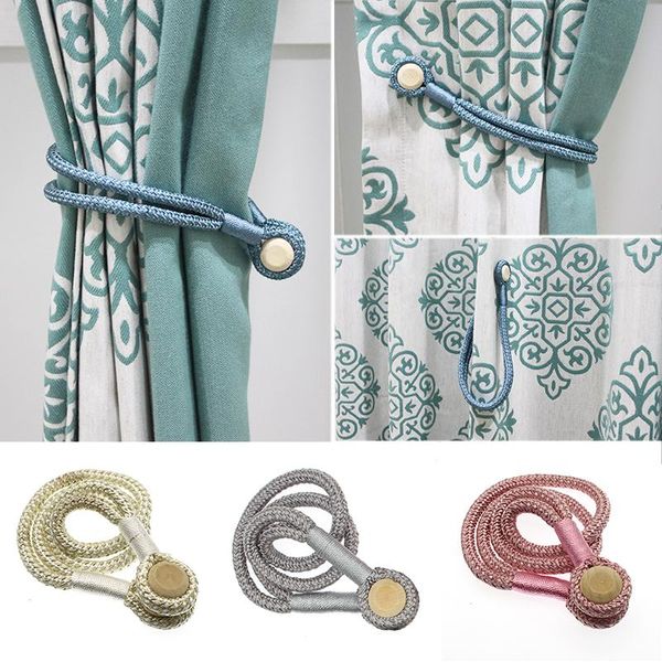 other home decor strong magnetic curtain tiebacks tie backs simple braided round buckles clip holder accessory
other home decor strong magnetic curtain tiebacks tie backs simple braided round buckles clip holder accessory