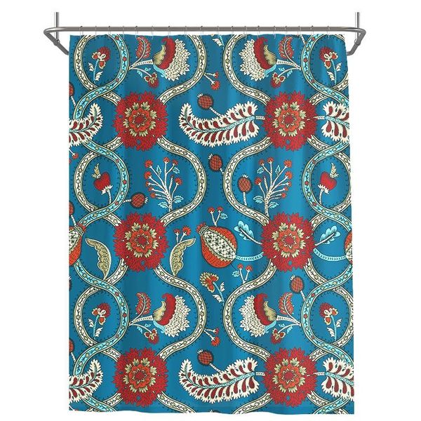 hooks rings decorative thick shower curtain art flowers blue curtains blackout douchegordijn bathroom accessories eh5
hooks rings decorative thick shower curtain art flowers blue curtains blackout douchegordijn bathroom accessories eh5