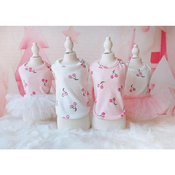 dog apparel little cherry printed summer vests skirt for pet clothes accessories dogs
dog apparel little cherry printed summer vests skirt for pet clothes accessories dogs
