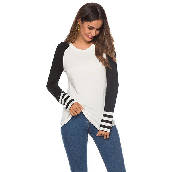 women's t-shirt 2021 summer t shirt women harajuku long sleeve fashion casual blusa loose camiseta mujer, White
women's t-shirt 2021 summer t shirt women harajuku long sleeve fashion casual blusa loose camiseta mujer, White