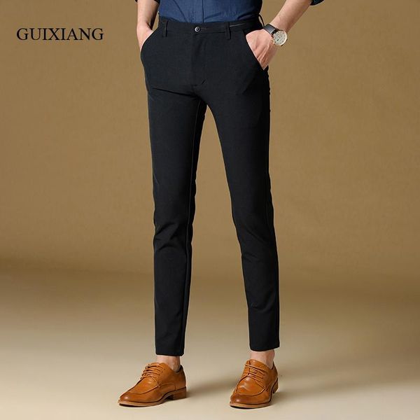 seasons style men's long pants fashion leisure high elastic quality european simplicity solid trousers size 28-36, Black
seasons style men's long pants fashion leisure high elastic quality european simplicity solid trousers size 28-36, Black