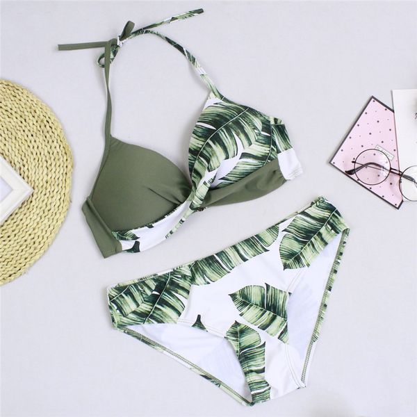 bikini 2021 push up bikinis set swimwear women plus size swimsuit bathing suit women halter biquini leaf print beach wear
bikini 2021 push up bikinis set swimwear women plus size swimsuit bathing suit women halter biquini leaf print beach wear