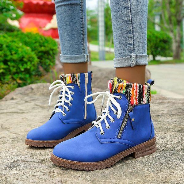 dress shoes boots women autumn round toe zip and lace up 3cm heel fashion for colorful ladies casual 34-43 ri8o, Black
dress shoes boots women autumn round toe zip and lace up 3cm heel fashion for colorful ladies casual 34-43 ri8o, Black