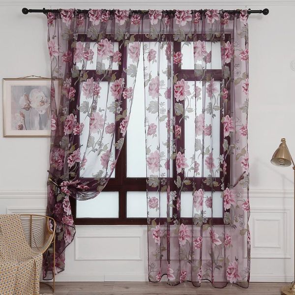 peony tulle transparent curtains for living room floral window sheer curtain home decor bedroom & drapes
peony tulle transparent curtains for living room floral window sheer curtain home decor bedroom & drapes