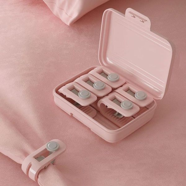 hangers & racks 6 pcs sliding quilt holder duvet cover fixing clips plastic comforter grippers needle-blanket clip no pins
hangers & racks 6 pcs sliding quilt holder duvet cover fixing clips plastic comforter grippers needle-blanket clip no pins