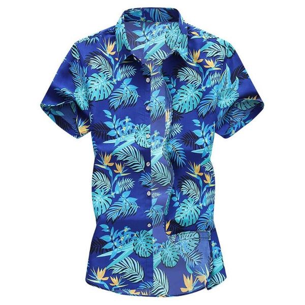 men's casual shirts hawaiian shirt fashion men loose short sleeve printed turn-down collar blouse for male blusas camisa masculina l03, White;black
men's casual shirts hawaiian shirt fashion men loose short sleeve printed turn-down collar blouse for male blusas camisa masculina l03, White;black