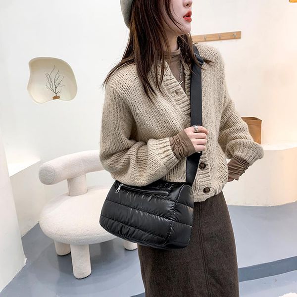 evening bags casual nylon shoulder designer cotton padded women handbag 2021 hit luxury fashion totes warm large capacity winter
evening bags casual nylon shoulder designer cotton padded women handbag 2021 hit luxury fashion totes warm large capacity winter