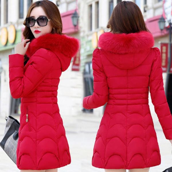 women's trench coats winter women -3xl medium length detachable fur collar thick cotton clothing coat waist slim hooded down s92, Tan;black
women's trench coats winter women -3xl medium length detachable fur collar thick cotton clothing coat waist slim hooded down s92, Tan;black