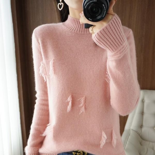 women's sweaters sweater 2021 round neck 100% wool casual padded ladies pullover long-sleeved oversized cashmere, White;black
women's sweaters sweater 2021 round neck 100% wool casual padded ladies pullover long-sleeved oversized cashmere, White;black