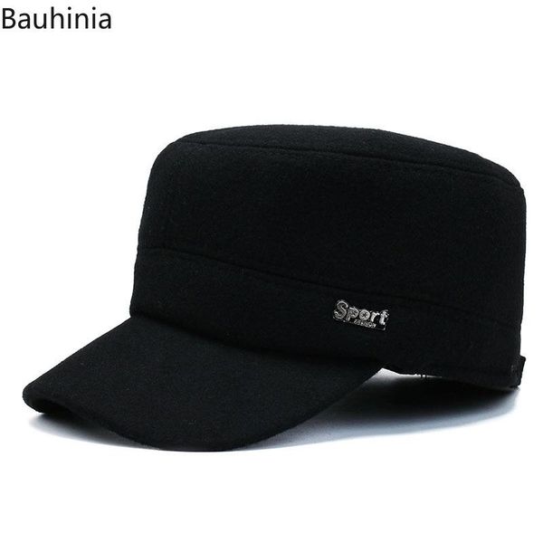 berets solid ear protection flat military hats winter warm men thickened cotton dad hat outdoor casual snapback earflap, Blue;gray
berets solid ear protection flat military hats winter warm men thickened cotton dad hat outdoor casual snapback earflap, Blue;gray