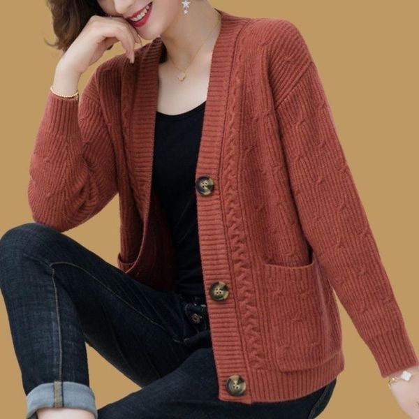 women's knits & tees spring autumn streetwear fashion women soft short cardigan casual korean style full sleeve knitted female sweaters, White
women's knits & tees spring autumn streetwear fashion women soft short cardigan casual korean style full sleeve knitted female sweaters, White