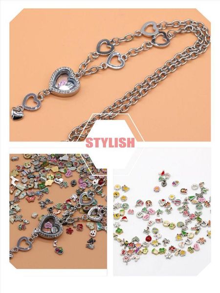 pendant necklaces fashion heart locket necklace for women alloy floating lockets glass jewelry with charm gift hl512, Silver
pendant necklaces fashion heart locket necklace for women alloy floating lockets glass jewelry with charm gift hl512, Silver