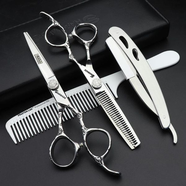 hair scissors japan 440c 6-inch set sharp hairdressing salon barber thinning razor stainless steel fine
hair scissors japan 440c 6-inch set sharp hairdressing salon barber thinning razor stainless steel fine