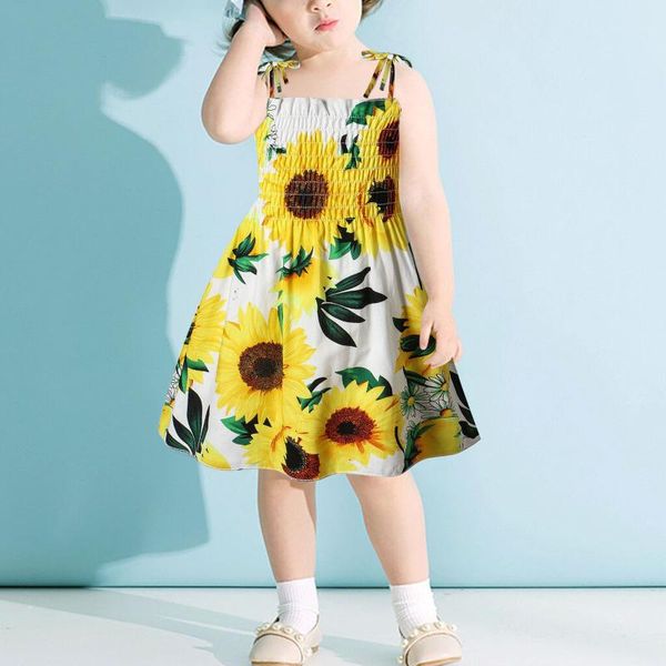 girl's dresses 1-6 years dress for girls toddler kids baby sleeveless sunflower slip casual children floral beach girl clothes, Red;yellow
girl's dresses 1-6 years dress for girls toddler kids baby sleeveless sunflower slip casual children floral beach girl clothes, Red;yellow