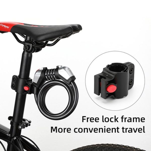 bike locks bicycle lock combined cipher 4-digit password anti-theft electric stainless steel one key unlocking accessories
bike locks bicycle lock combined cipher 4-digit password anti-theft electric stainless steel one key unlocking accessories